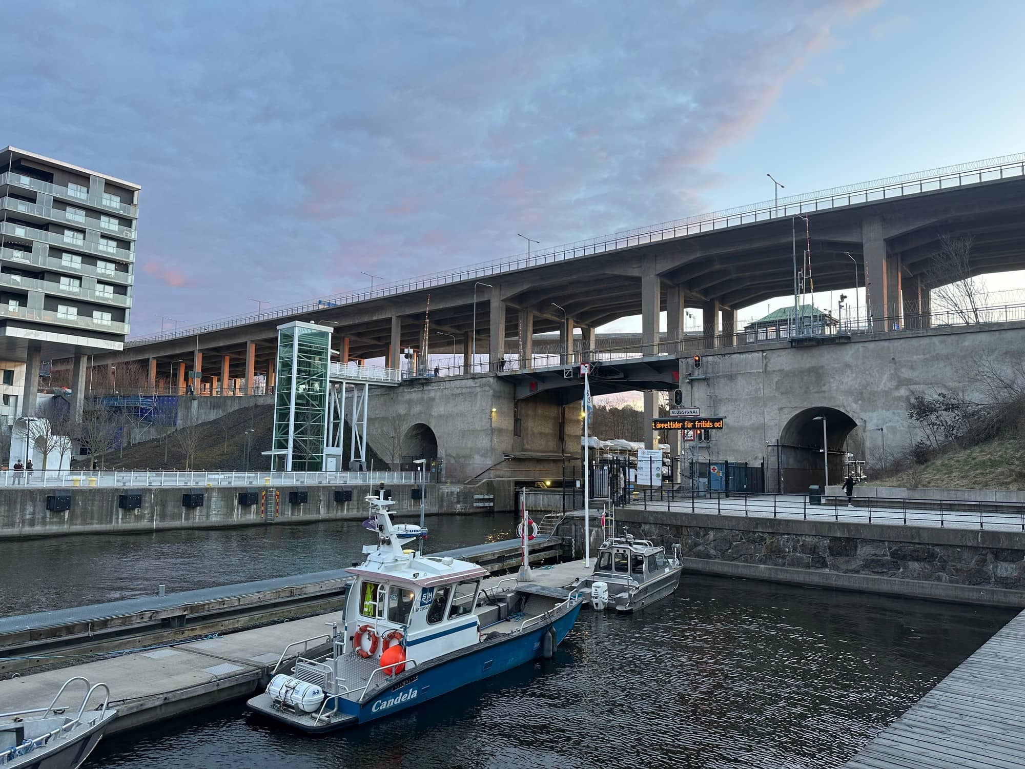 Hammarbyslussen